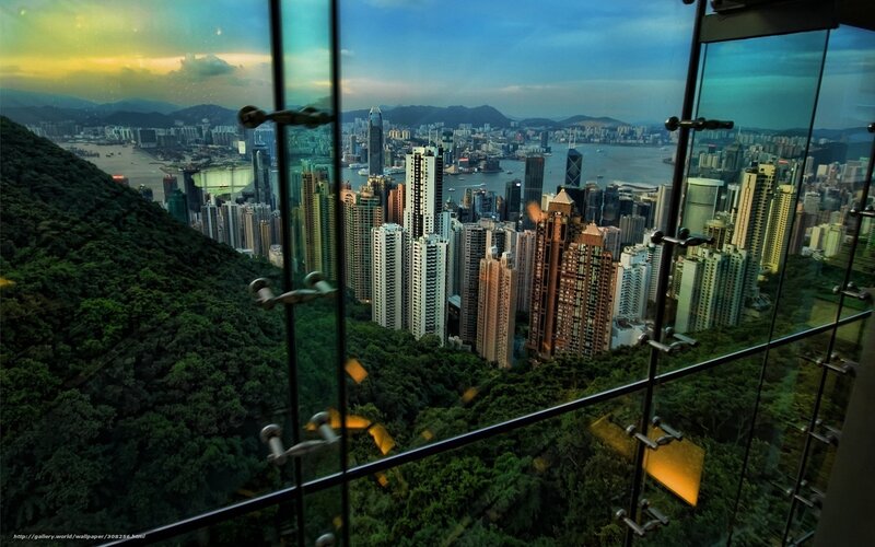 Cityscape View from Observation Deck