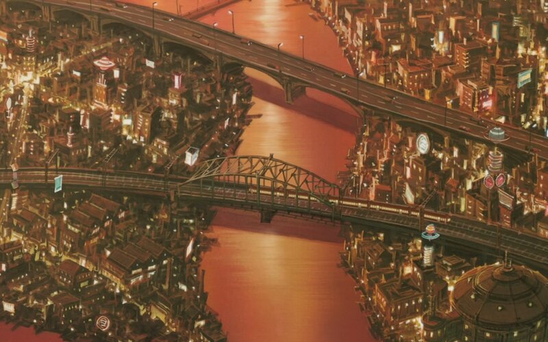 Cityscape with Bridges