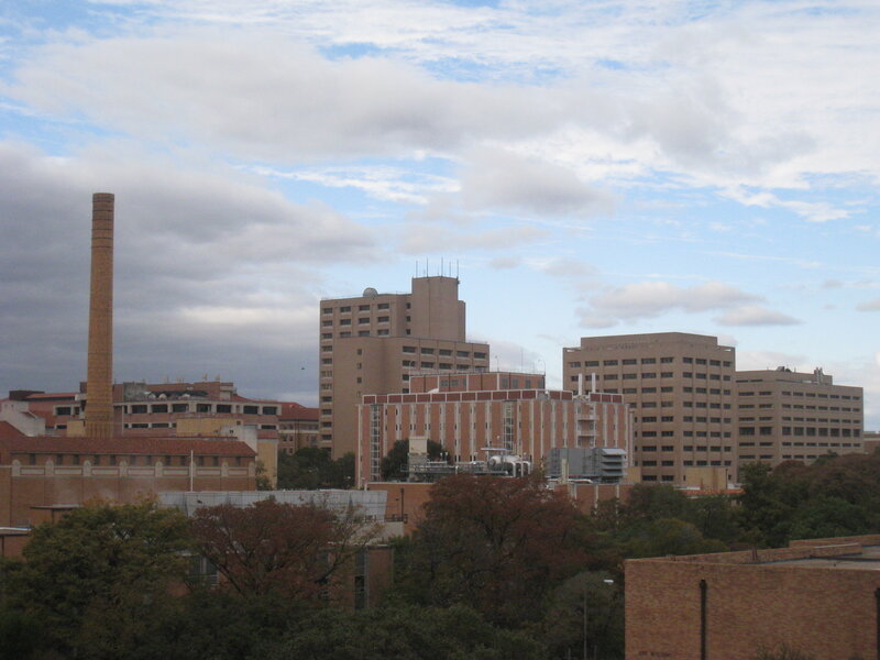 Cityscape with Buildings — Brown
