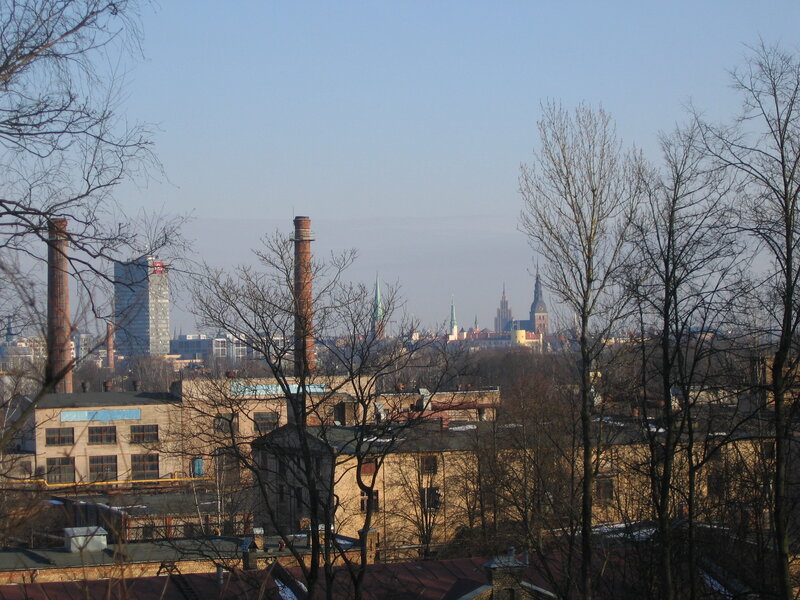 Cityscape with Chimneys