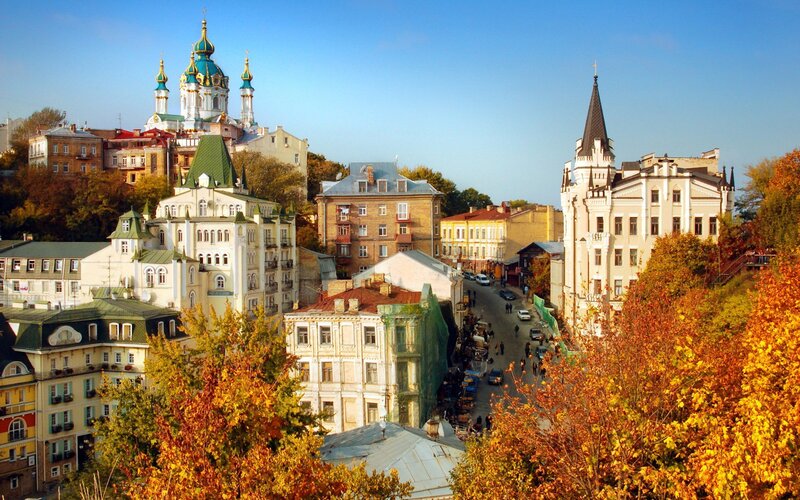 Cityscape with Church