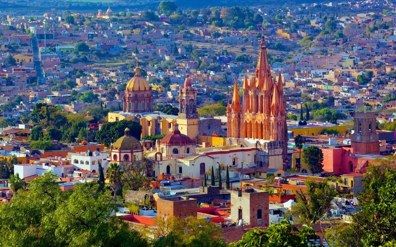 Cityscape with Churches