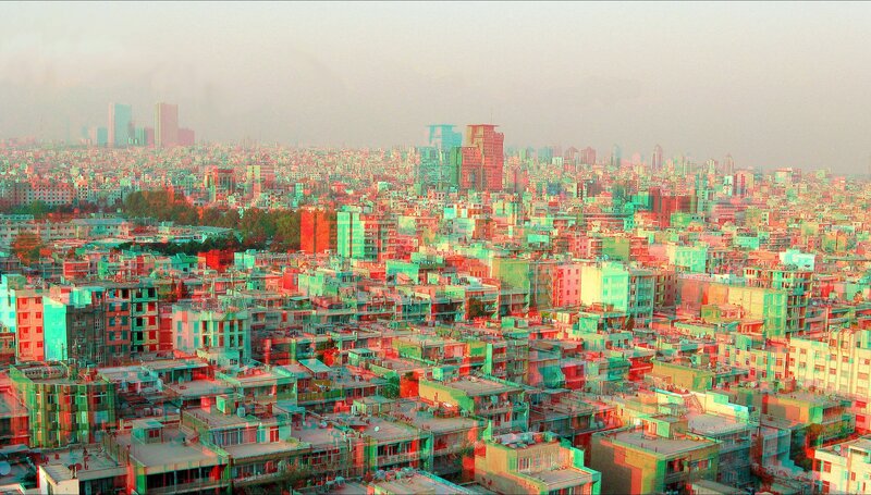 Cityscape with Dense Buildings