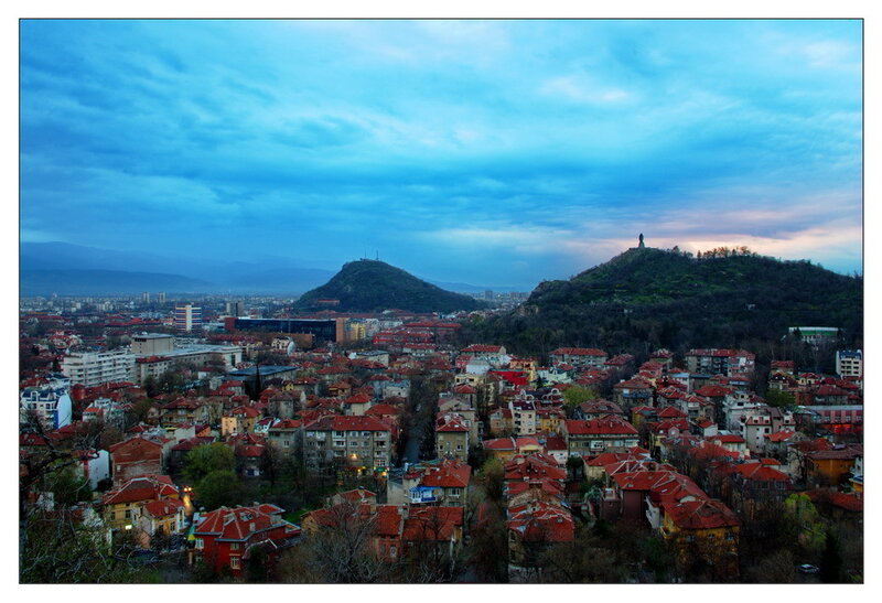 Cityscape with Hills