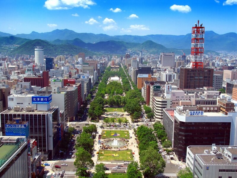 Cityscape with Park