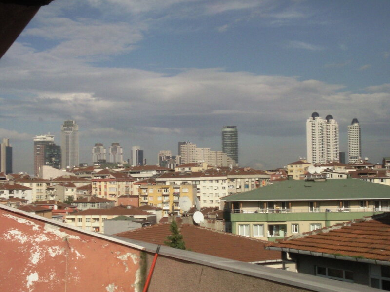Cityscape with Rooftops