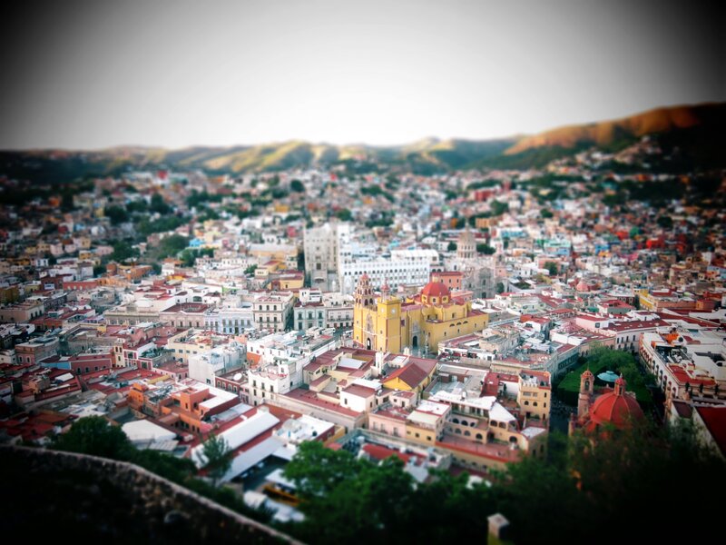 Cityscape with Yellow Church