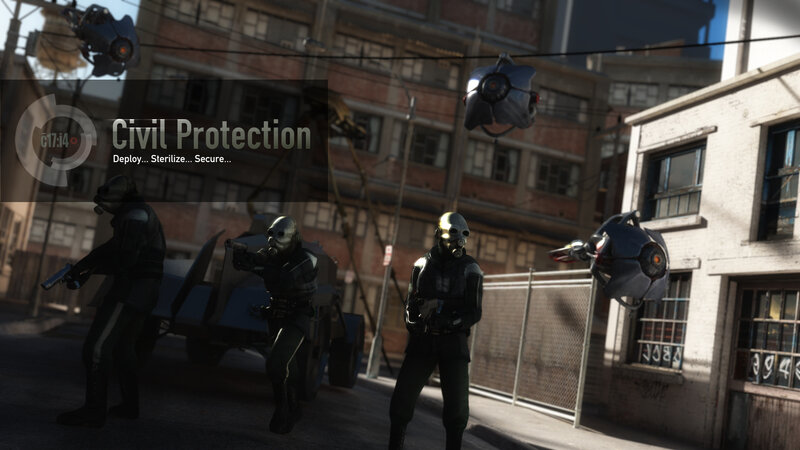 Civil Protection in a dystopian city
