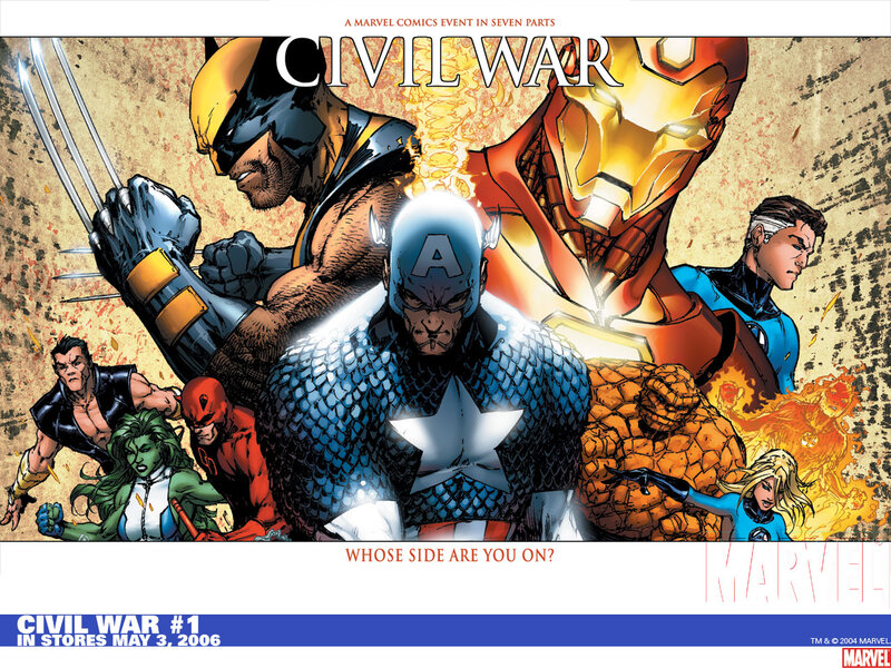 Civil War comic cover
