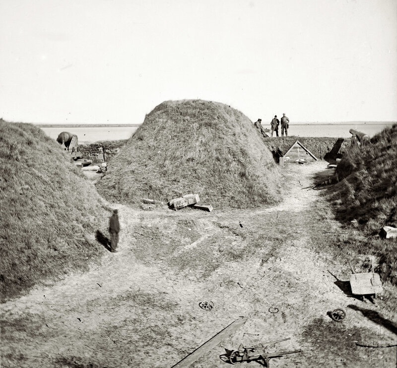 Civil War fortification site