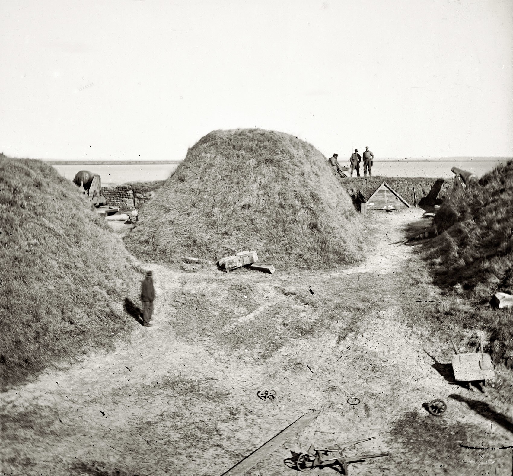 Civil War fortification site