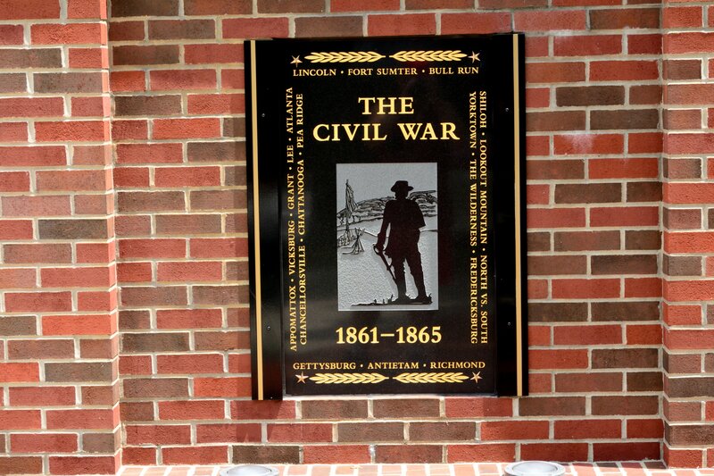 Civil War Memorial Plaque