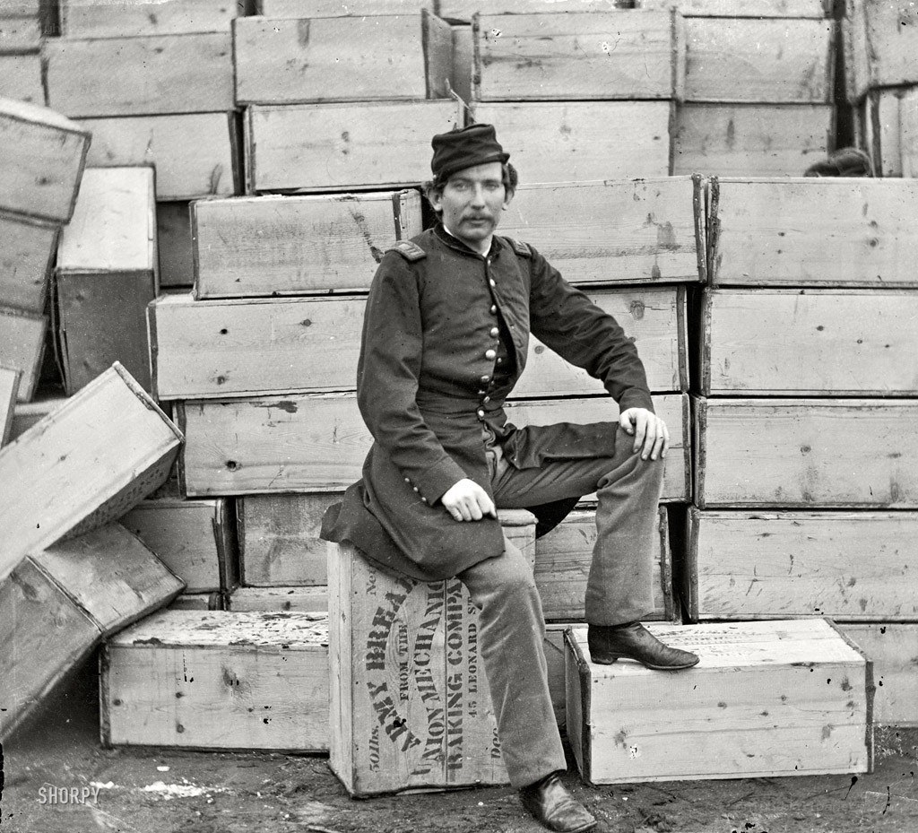 Civil War soldier portrait