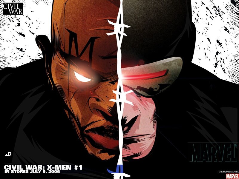 Civil War: X-Men #1 cover