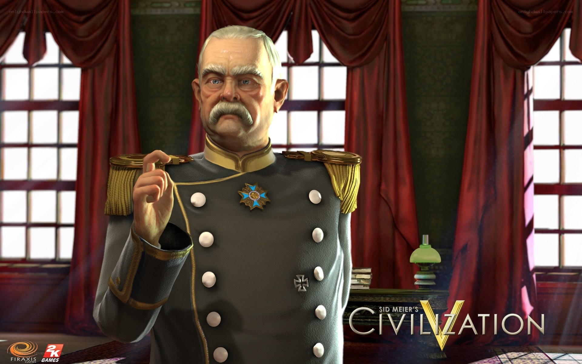 Civilization V leader portrait