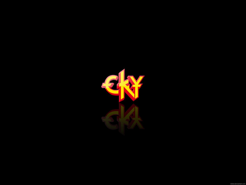 CKY logo on black background
