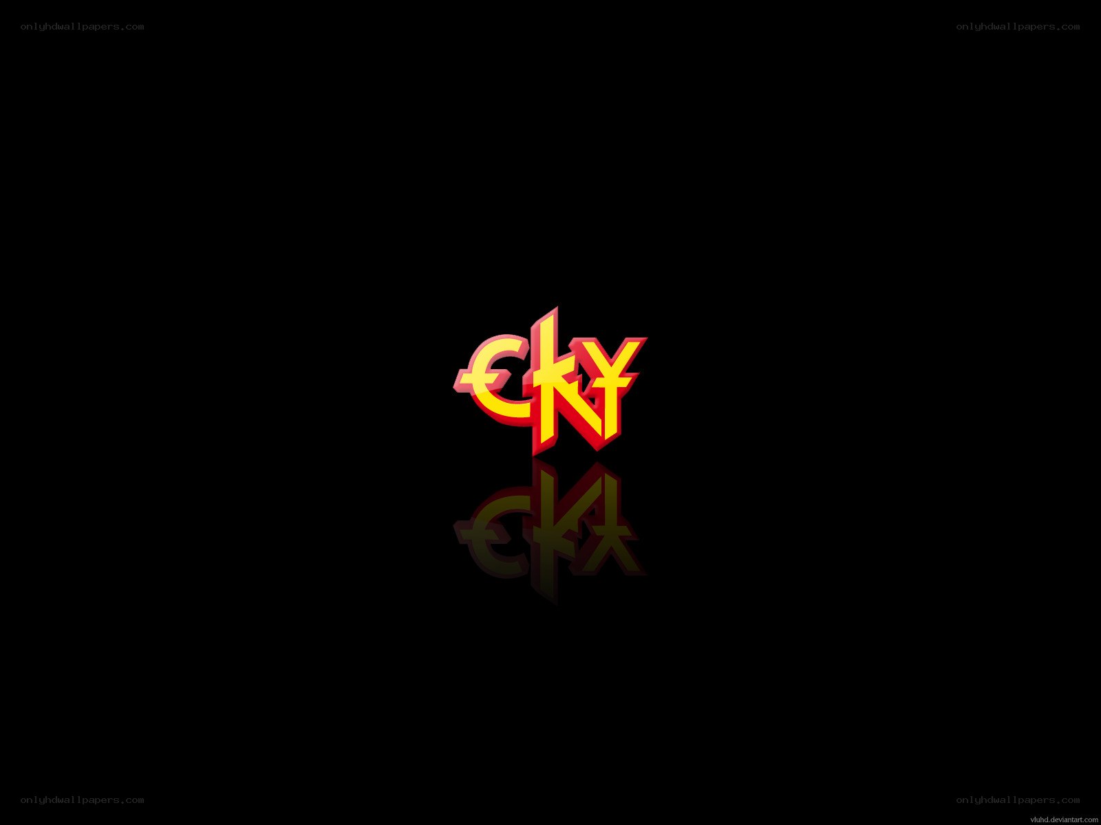 CKY logo on black background
