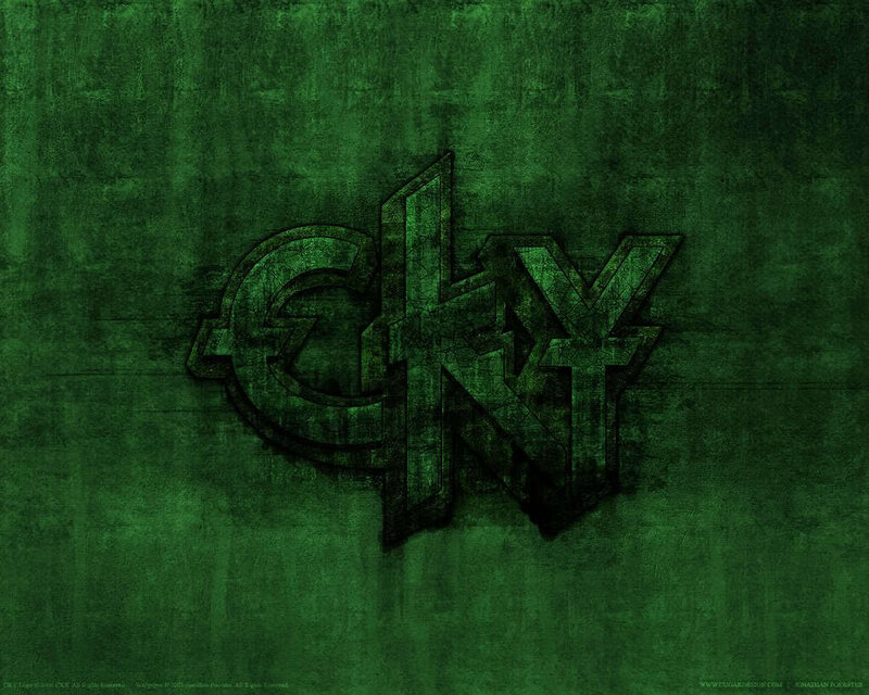 CKY Logo on Green Background