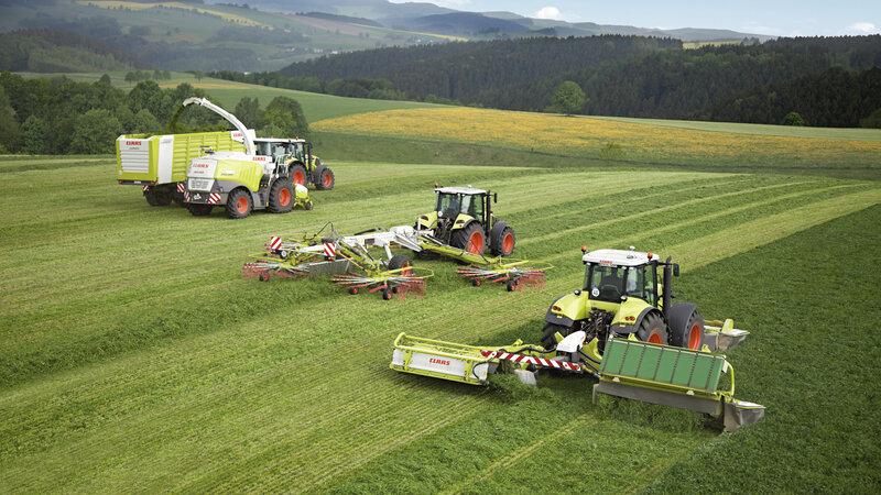 Claas Agricultural Machinery — Green
