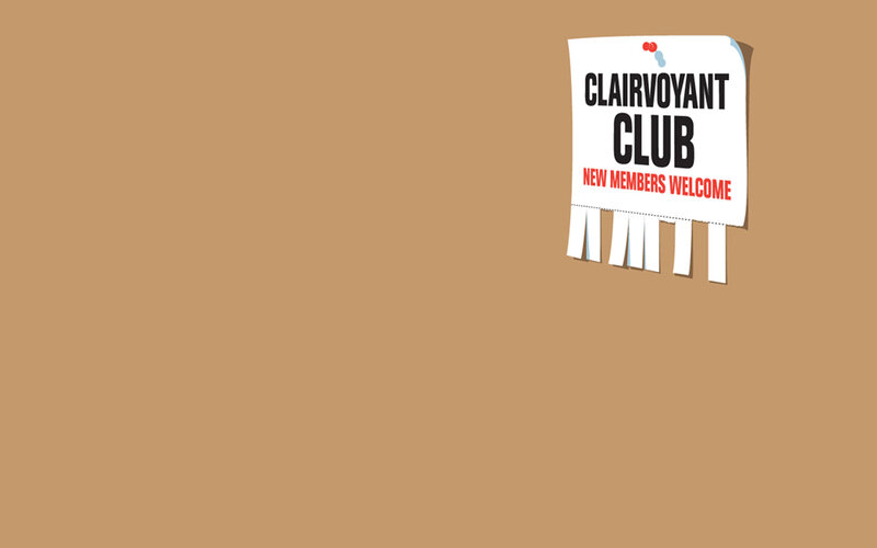 Clairvoyant Club sign