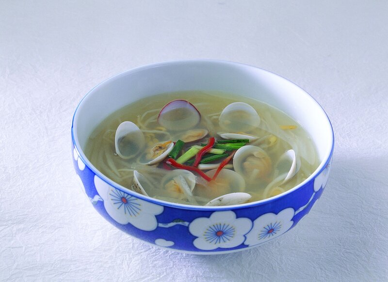 Clam Noodle Soup