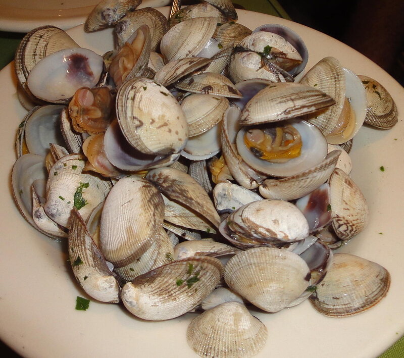 Clams on a Plate