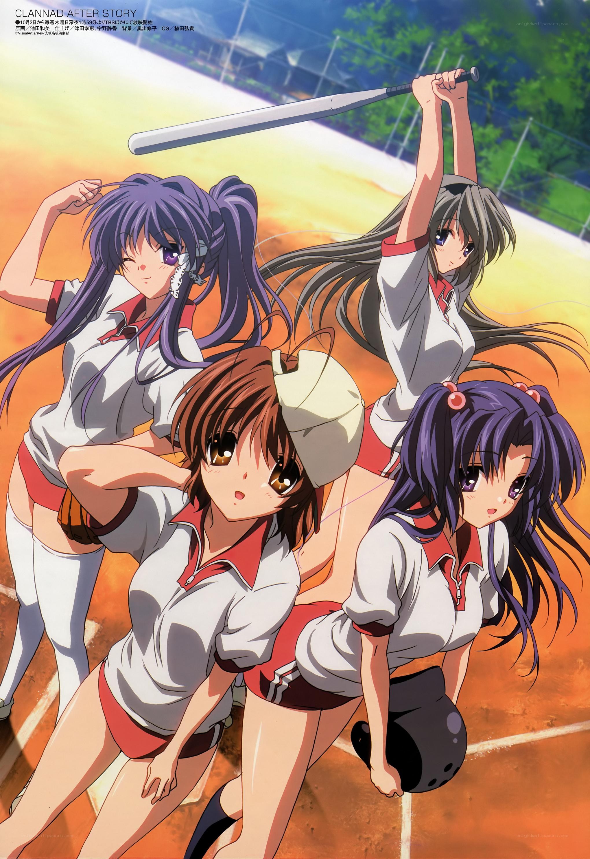Clannad After Story baseball team
