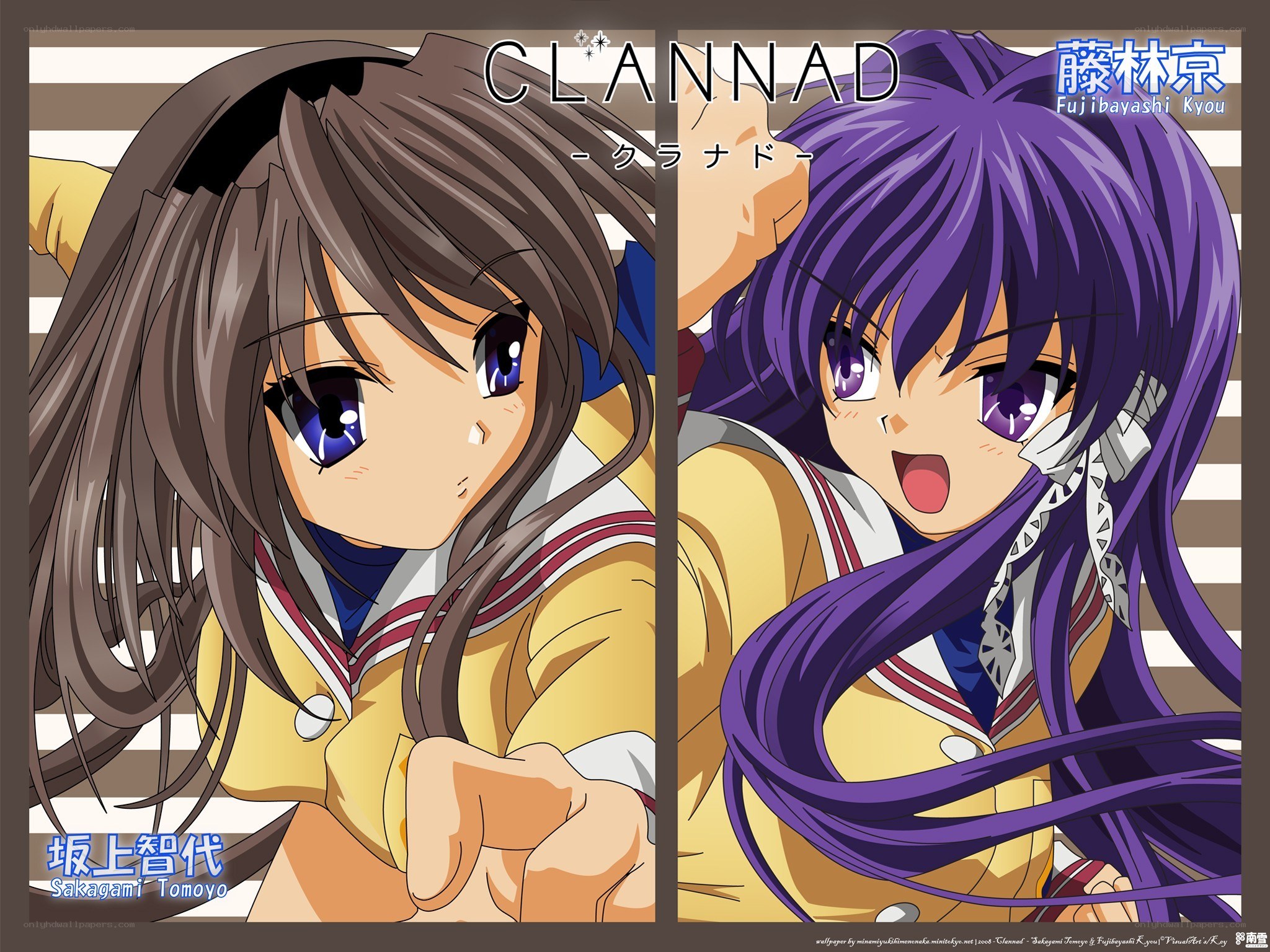 Clannad anime character art