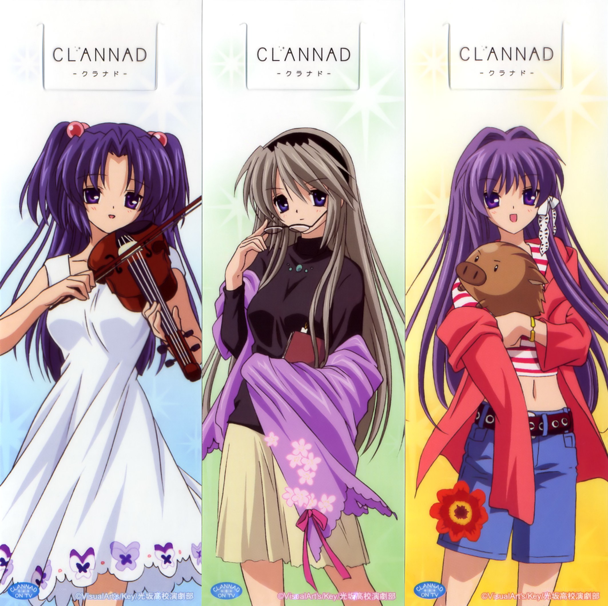 Clannad anime character art