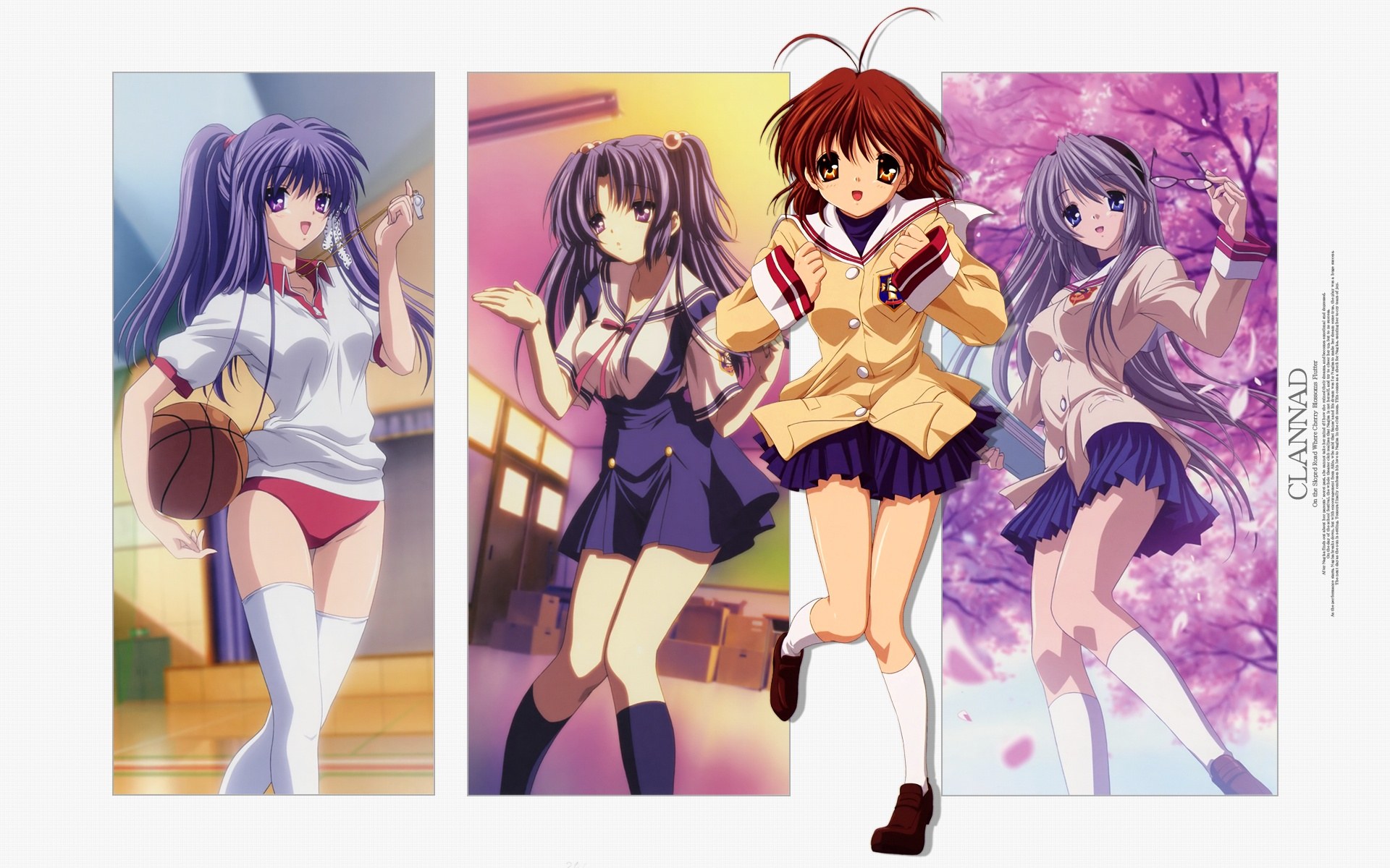 Clannad anime character art