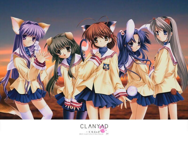 Clannad anime characters