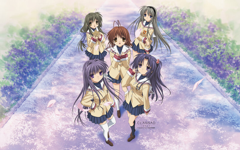 Clannad anime girls