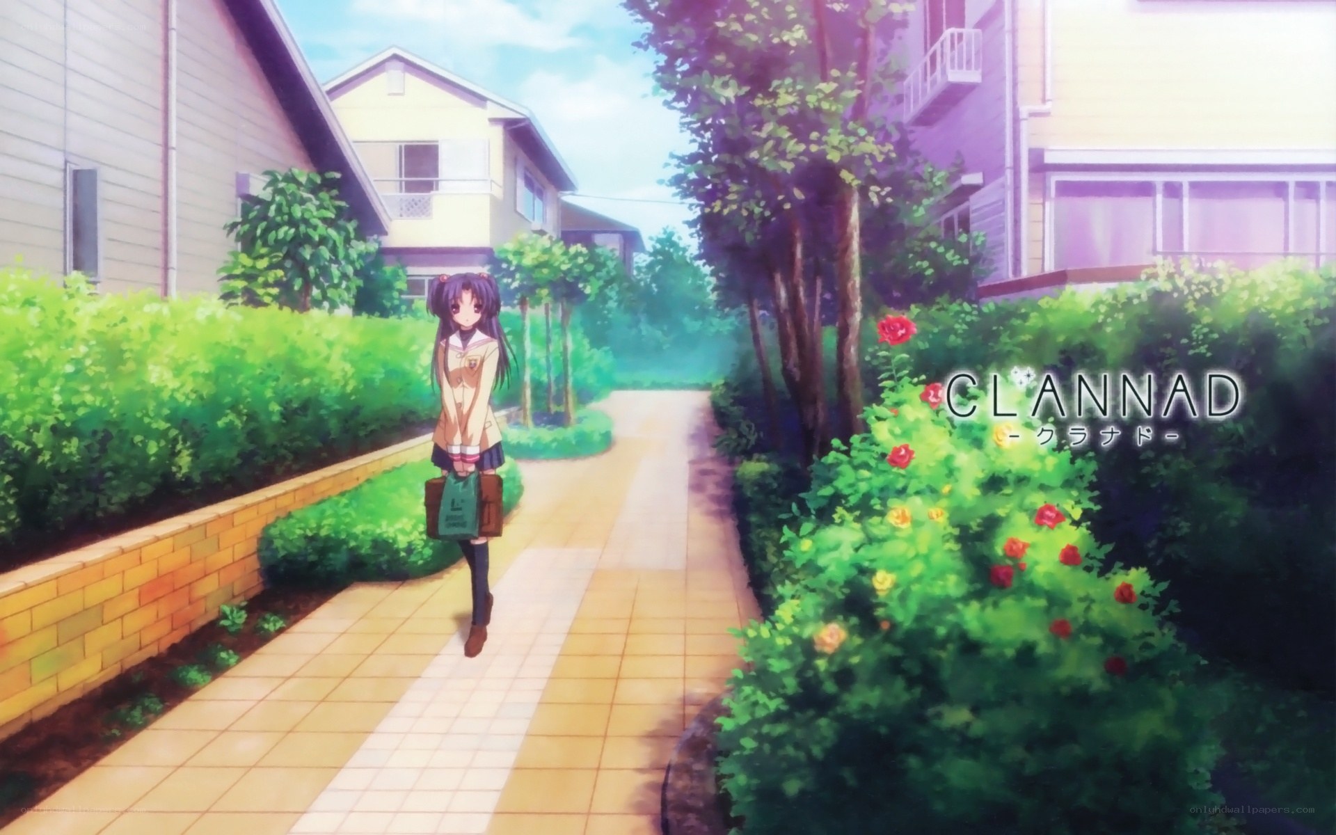 Clannad anime scene