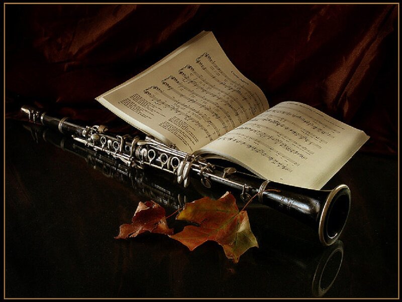 Clarinet and Sheet Music