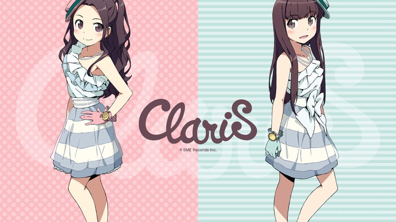 ClariS anime character art