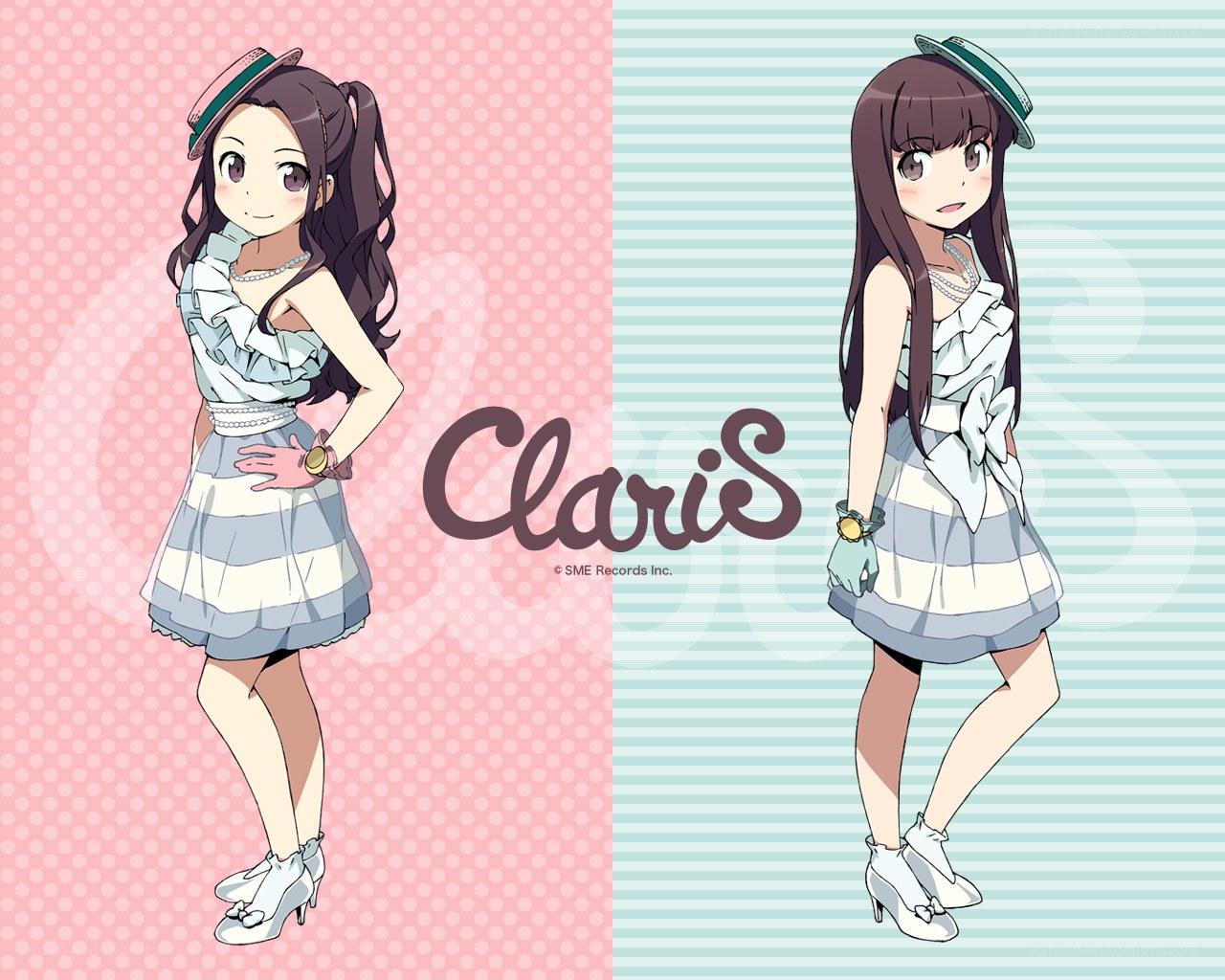 ClariS anime character art