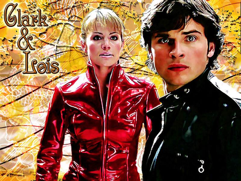 Clark and Lois from Smallville