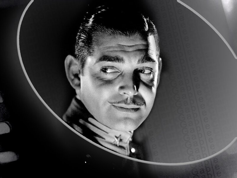 Clark Gable portrait