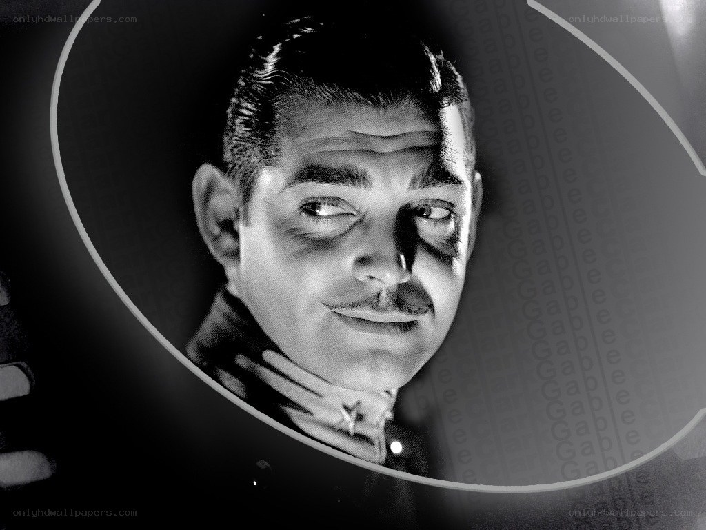 Clark Gable portrait