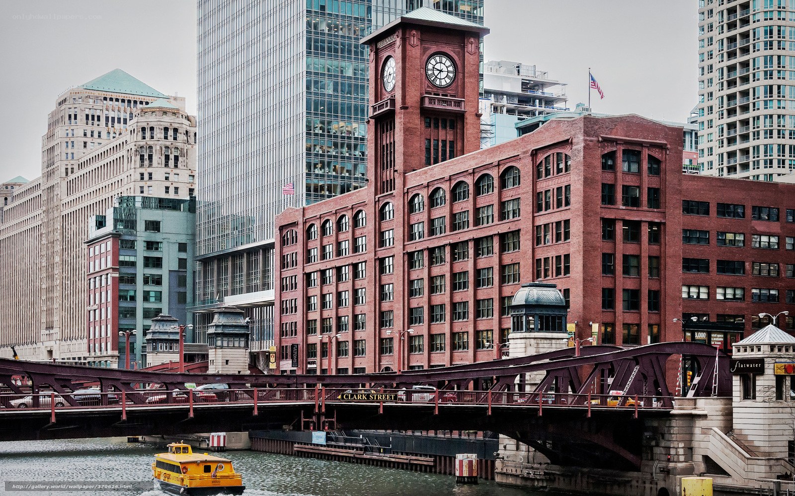 Clark Street Bridge in Chicago