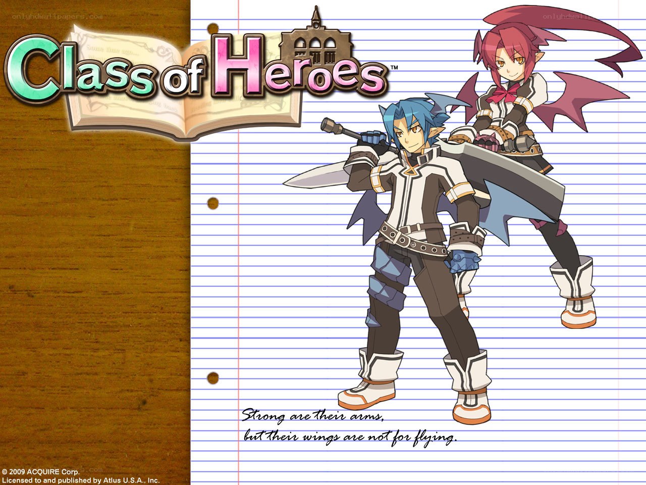 Class of Heroes artwork