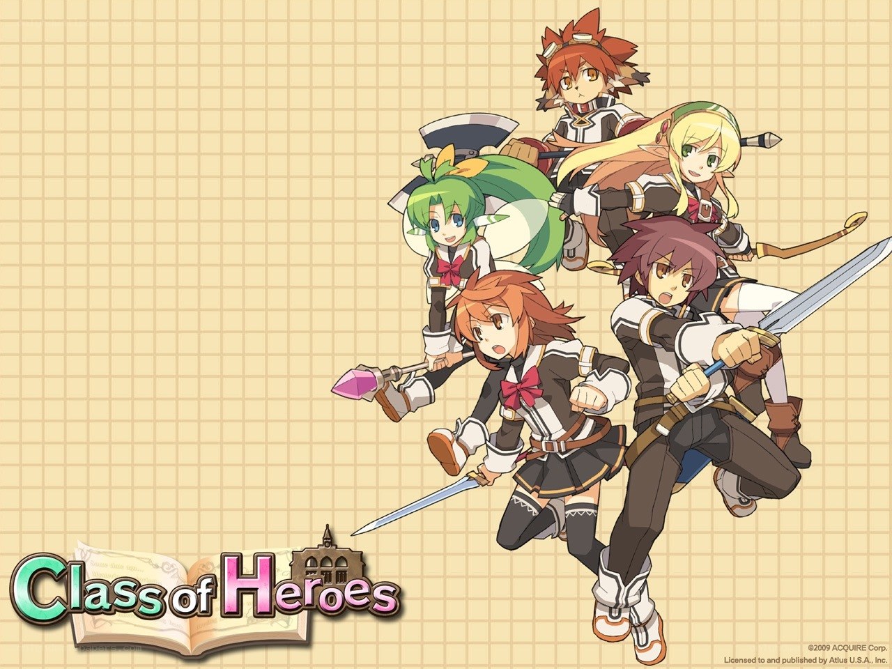 Class of Heroes characters