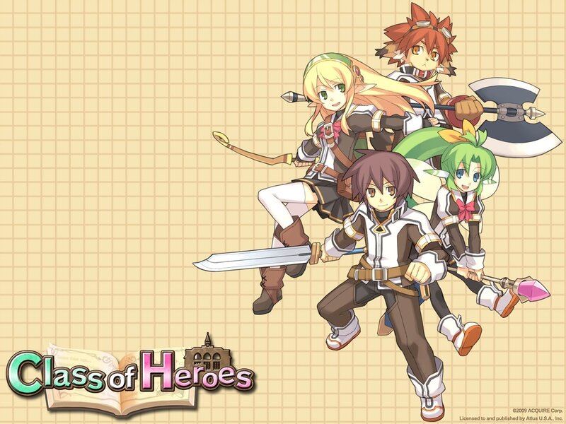 Class of Heroes characters