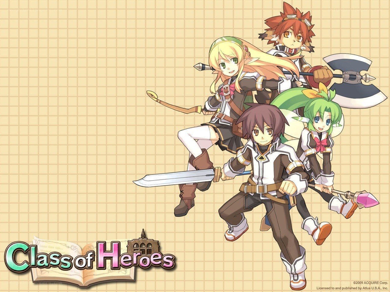 Class of Heroes characters