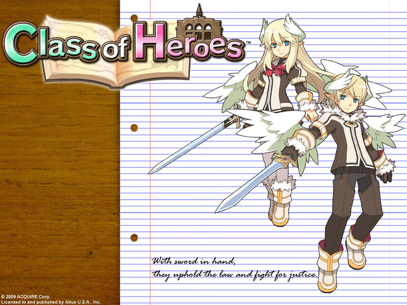 Class of Heroes promotional art