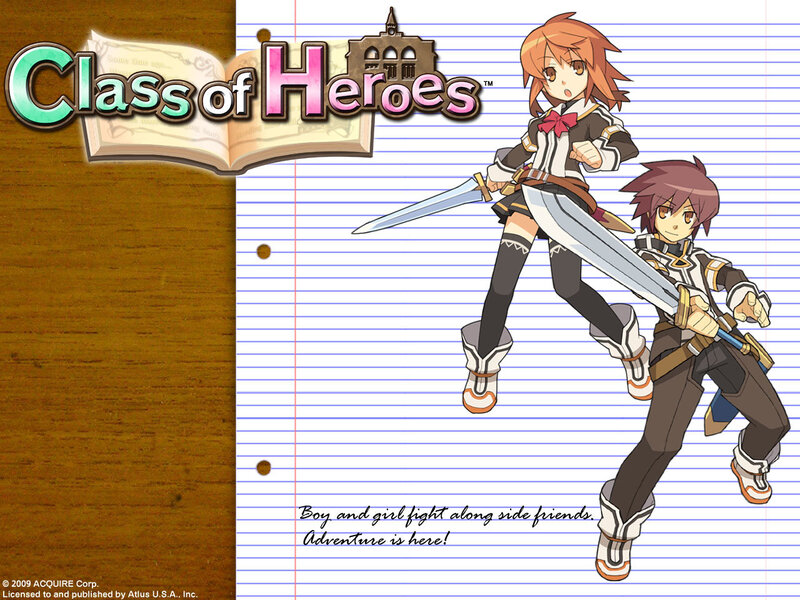 Class of Heroes promotional art