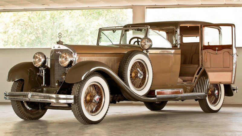 Classic 1930s Mercedes-Benz sedan