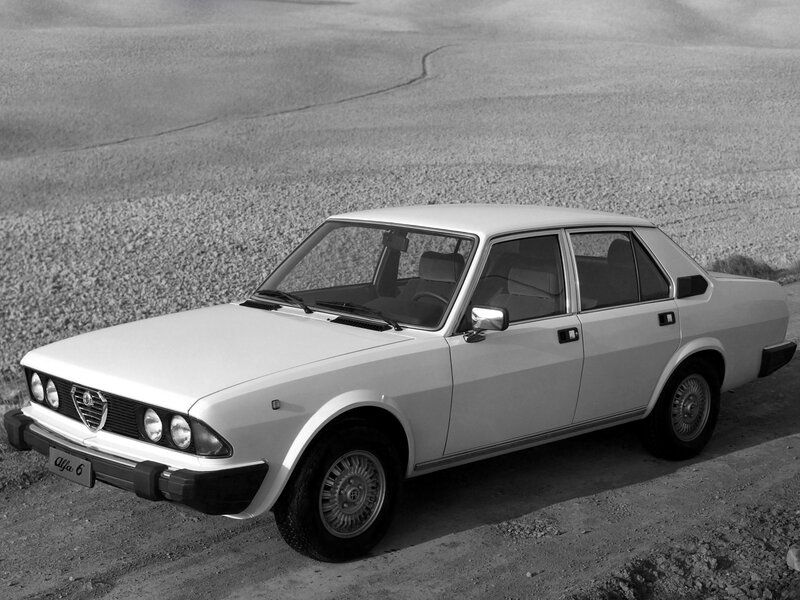 Classic Alfa Romeo 6 sedan