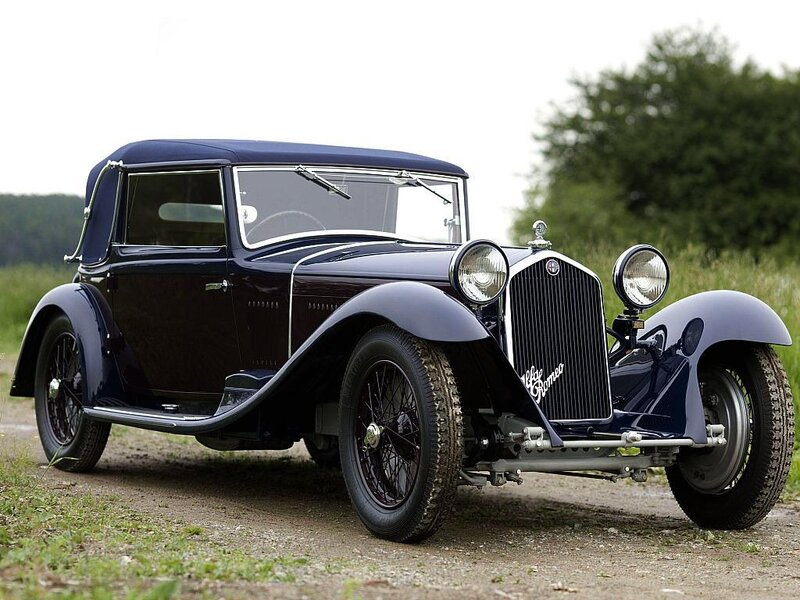 Classic Alfa Romeo car