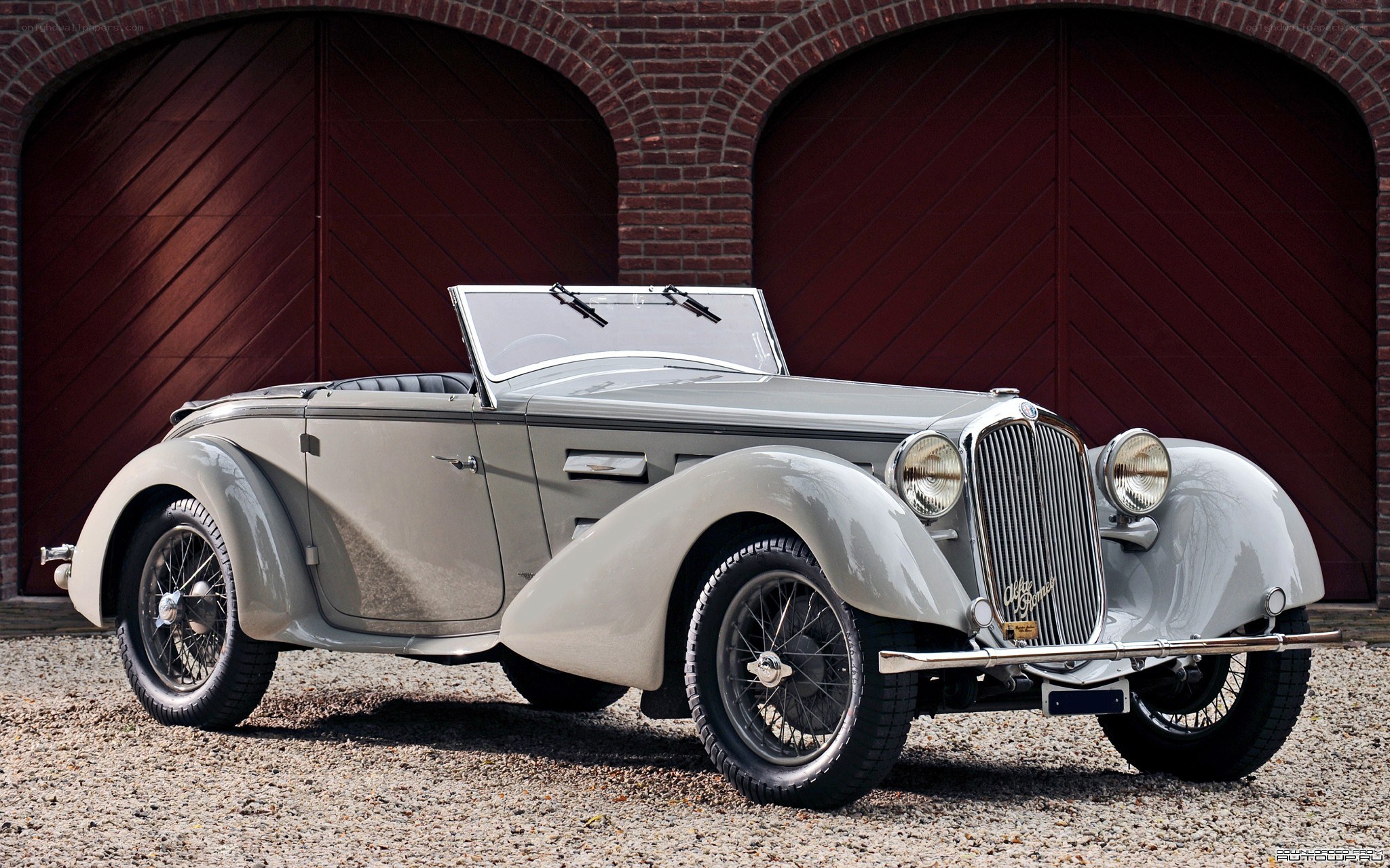 Classic Alfa Romeo convertible